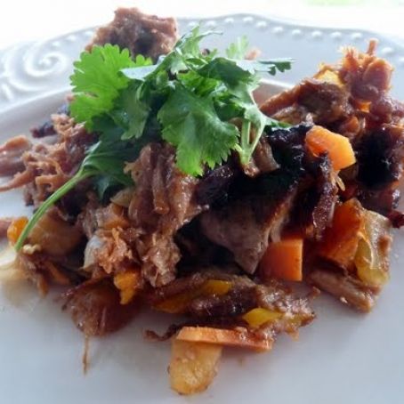 Pulled Pork Apple Cranberry Tacos