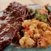 Sticky Spicy Slow-Cooked Ribs