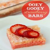 OOEY GOOEY STRAWBERRY BARS
