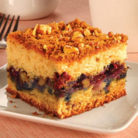 Blueberry Streusel Coffee Cake