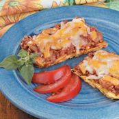 Beef Hash Brown Pizza