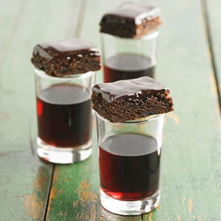 Cherry-Cabernet Brownies