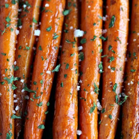 Balsamic Roasted Carrots