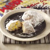 Sweet Corn Beignets with Bacon-Sugar Dust Recipe