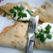Tel mex quesadillas(with chicken)