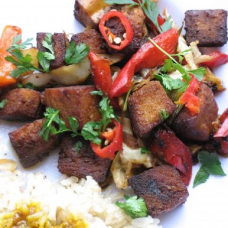 Double-Soy Ginger Tofu