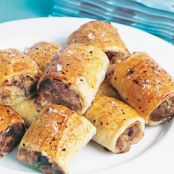 Turkey and cranberry sausage rolls
