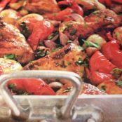 Tuscan Chicken and Peppers