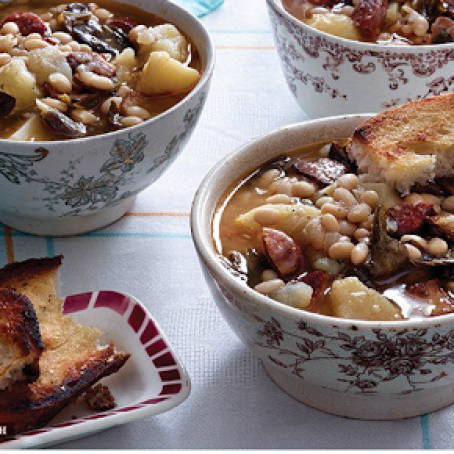 Caldo Gallego, South Florida Style