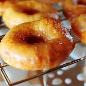 Homemade Glazed Doughnuts