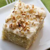 Banana Cake with Cream Cheese Frosting