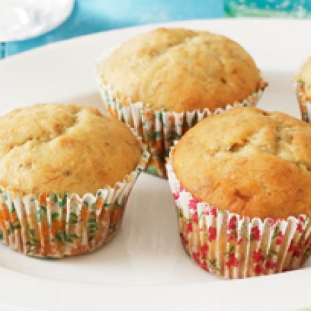 Muffins, Sour Cream-Banana
