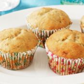 Muffins, Sour Cream-Banana