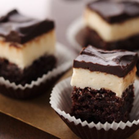 Creamy Coffee Filled Brownies