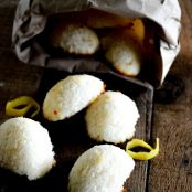 cookie - lemon coconut macaroon