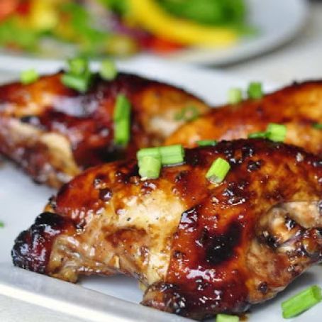 Honey Chicken Breasts with Soy Sauce