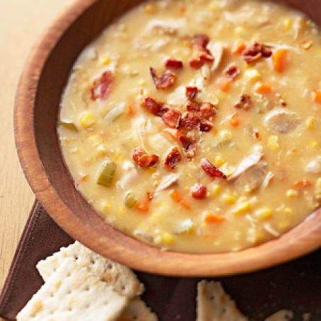 Creamed Chicken and Corn Soup