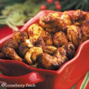 Spiced Christmas Cashews