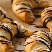 Chocolate Cream Cheese Crescents