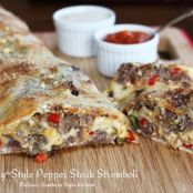 Family-Style Pepper Steak Stromboli