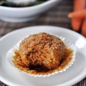 Healthy Applesauce Carrot Muffins