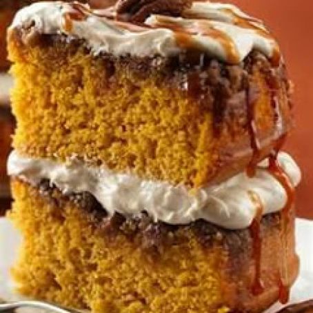 Pumpkin Praline Layer Cake