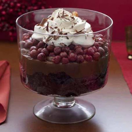 Chocolate Cherry Trifle