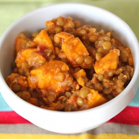 Sweet Potato & Lentil Stew