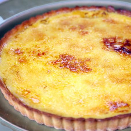 Michael Symon's Brûlée Lemon Tart