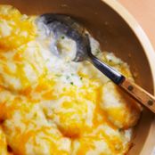 Sides (Cheddar-Jalapeno Scalloped Potatoes)