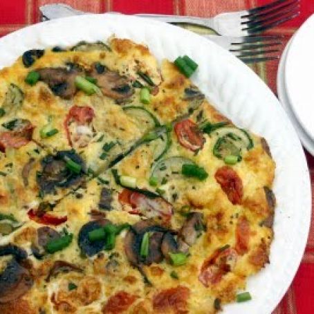 Zucchini Mushroom Frittata