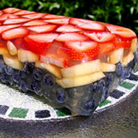 Red White and Blue Fruit Terrain