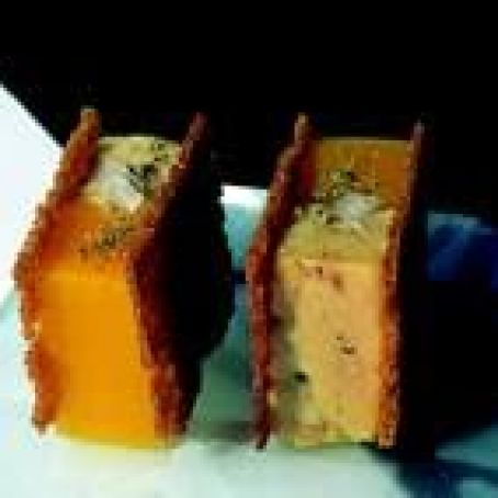 Slice of Duckling Foie Gras with Mango