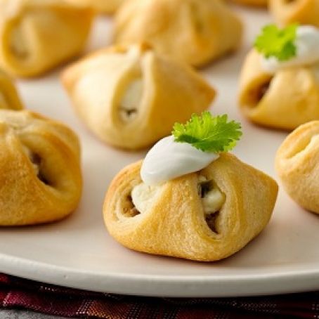3-Ingredient Sausage-Cream Cheese Crescent Bundles