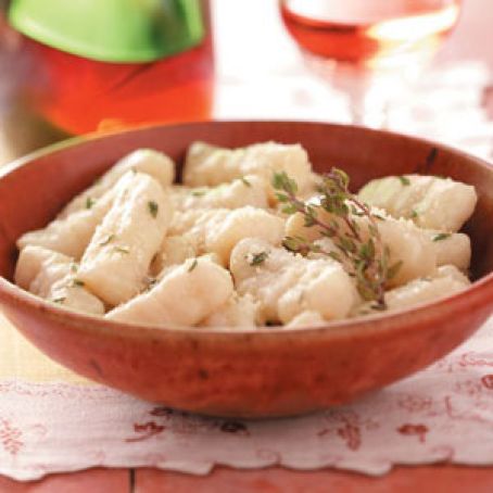 Gnocchi with Thyme Butter Recipe