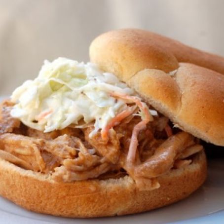 Slow Cooker Pulled Pork Loin with Applesauce