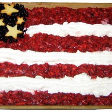 Berry Jazz Independence Day Cake