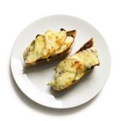 Apple and Cheddar Tartine