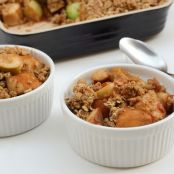 Rustic Apple an Pear Crisp