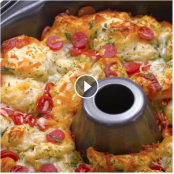Pull Apart Pizza Bread