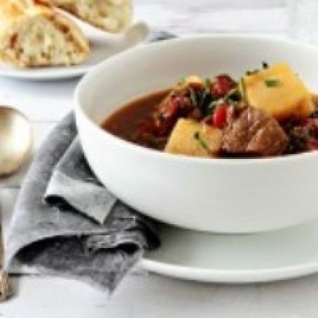 Roasted Poblano Beef Stew