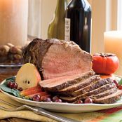 Roast Pork With Garlic-Onion Gravy