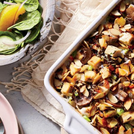 Creamy Chicken-and-Wild Rice Casserole