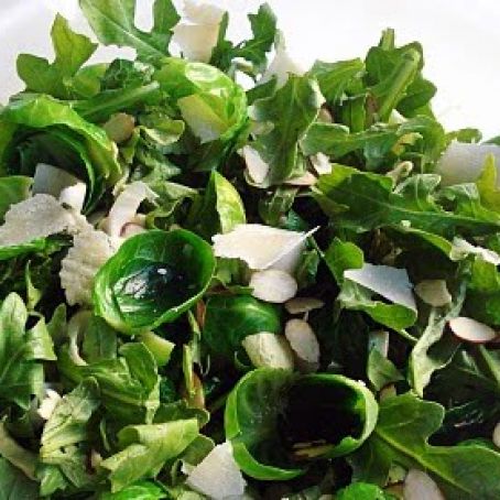Brussels Sprout-Leaf Salad