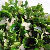 Brussels Sprout-Leaf Salad