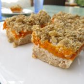 Apricot Squares (DF, GF, Refined Sugar Free, Soy Free, Vegan, Raw options)