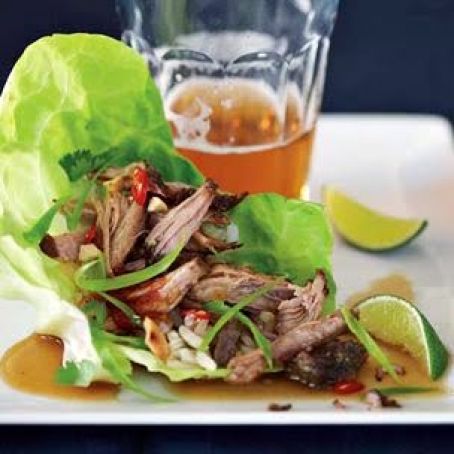 Five Spice Pork Wraps