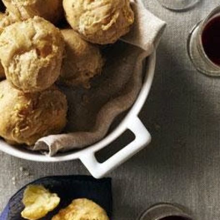 Gougeres with Gruyere