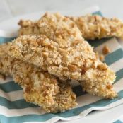 Honey Roasted Peanut Crusted Chicken Tenders
