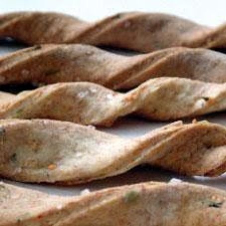 ROSEMARY PARMESAN TWISTS